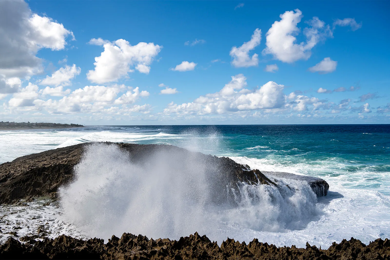 Watch the waves crash at Jobos
